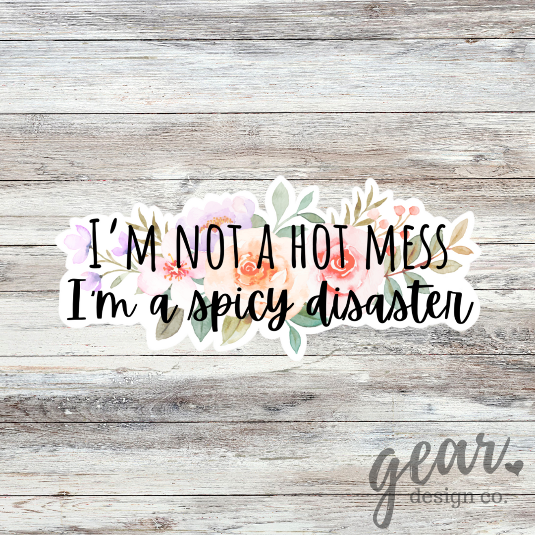 Spicy Disaster Sticker