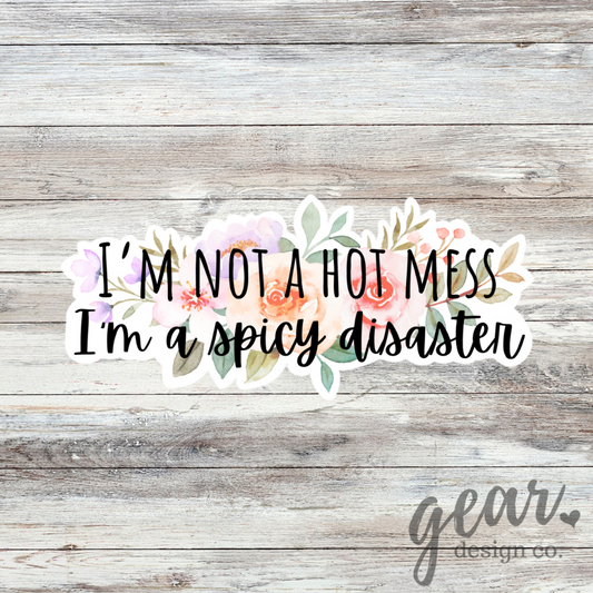 Spicy Disaster Sticker