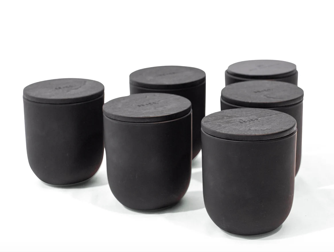 Wood Wick Matte Black Candle Collection