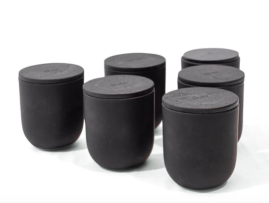 Wood Wick Matte Black Candle Collection