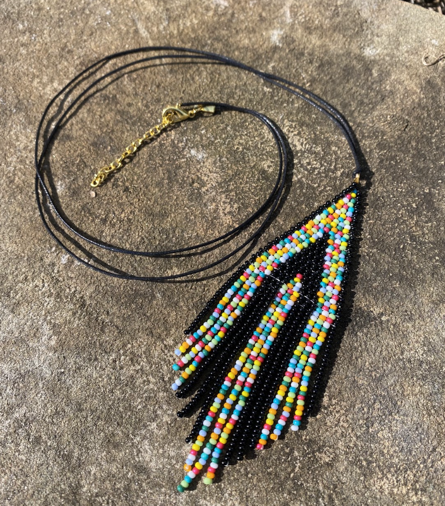 Confetti Fringe Necklace