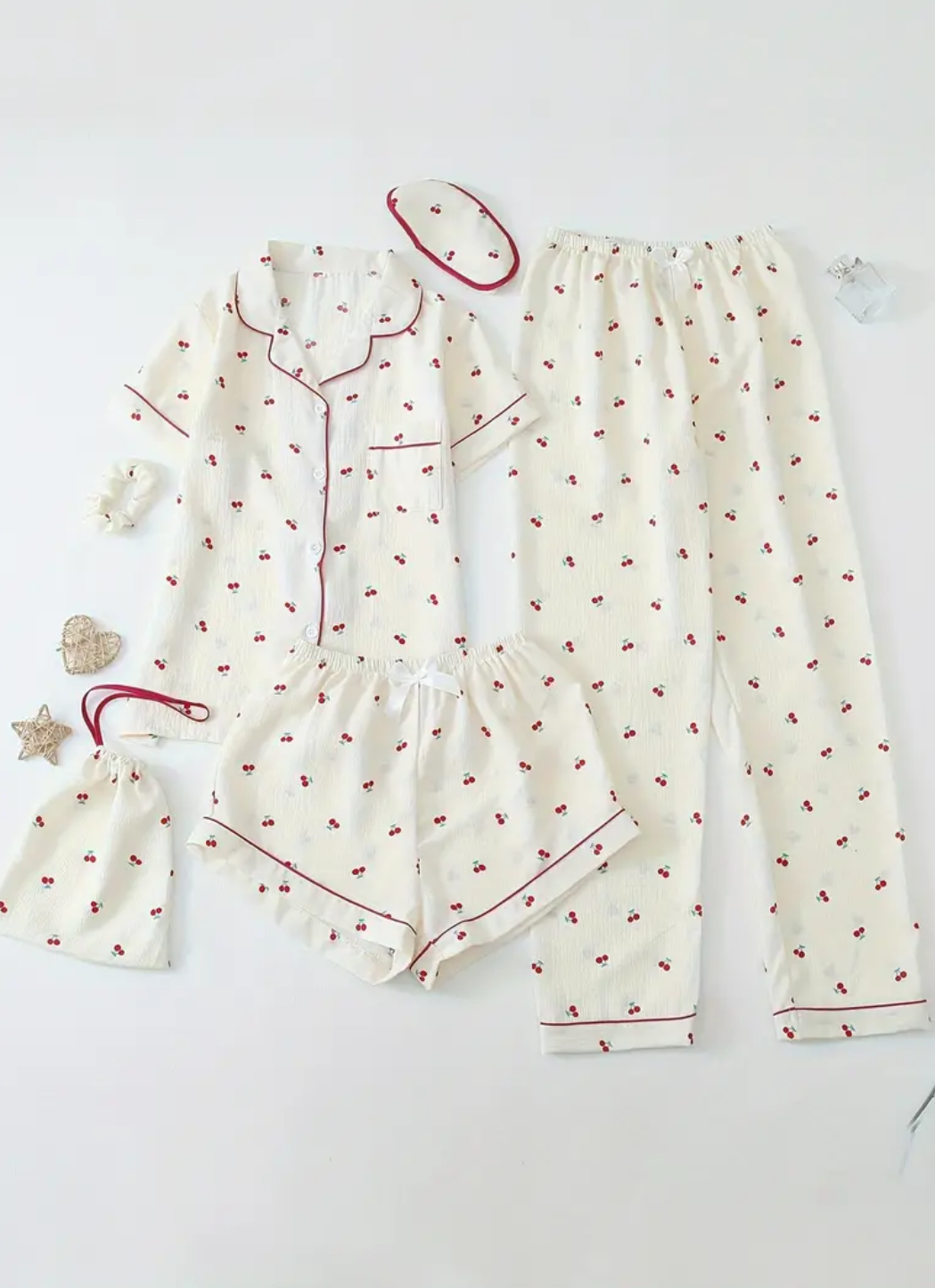 6 Piece Pajama Set