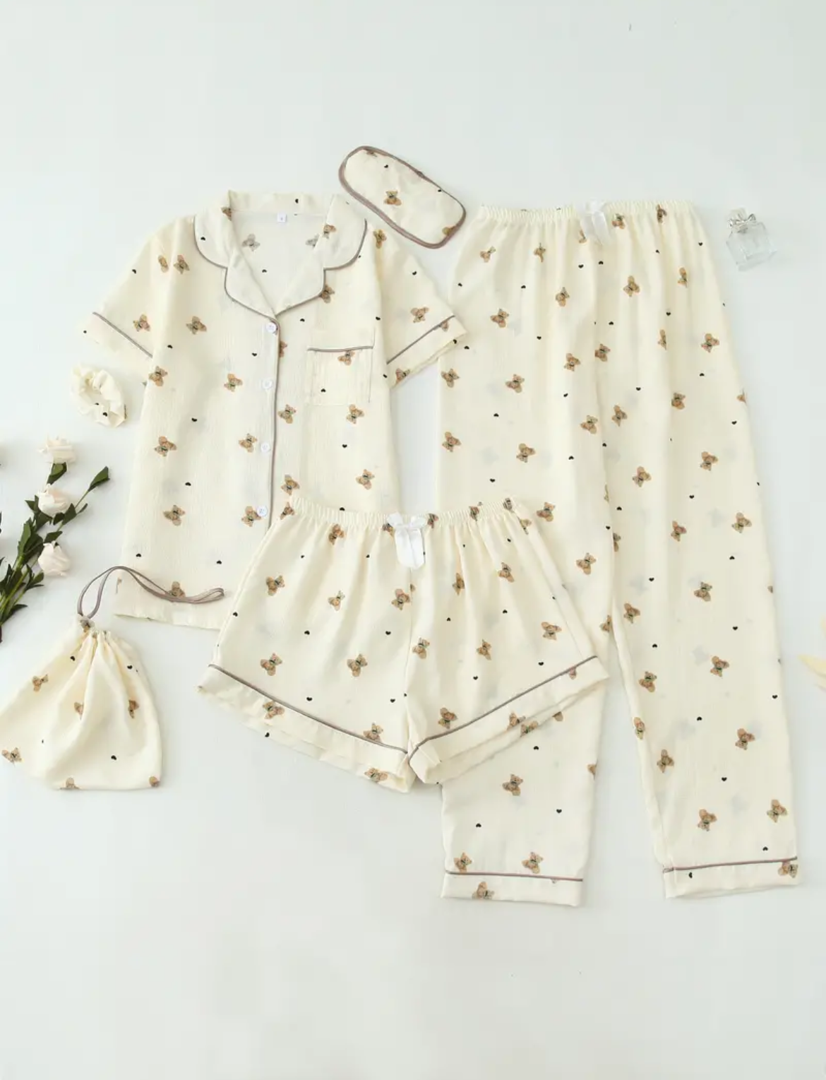 6 Piece Pajama Set