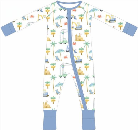 Beach Builder Bamboo Pajamas
