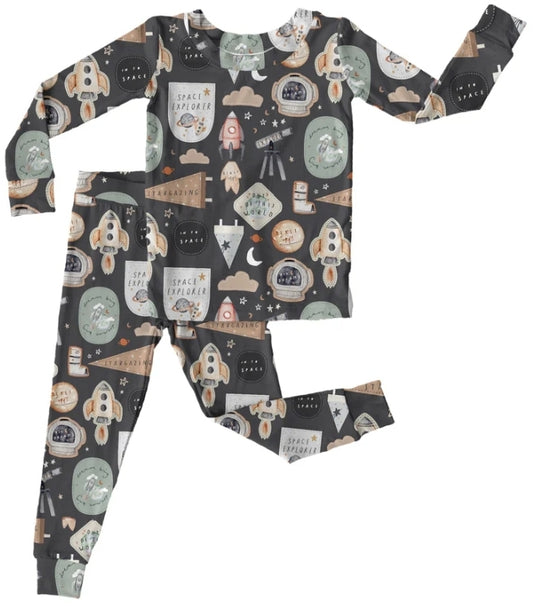 Space Explorer Bamboo Pajamas