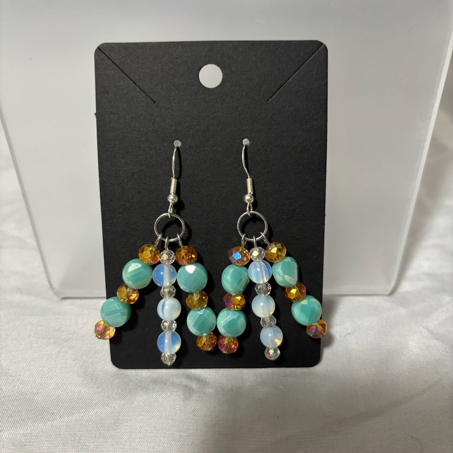 Showgirl/Opalite Inspired Earrings