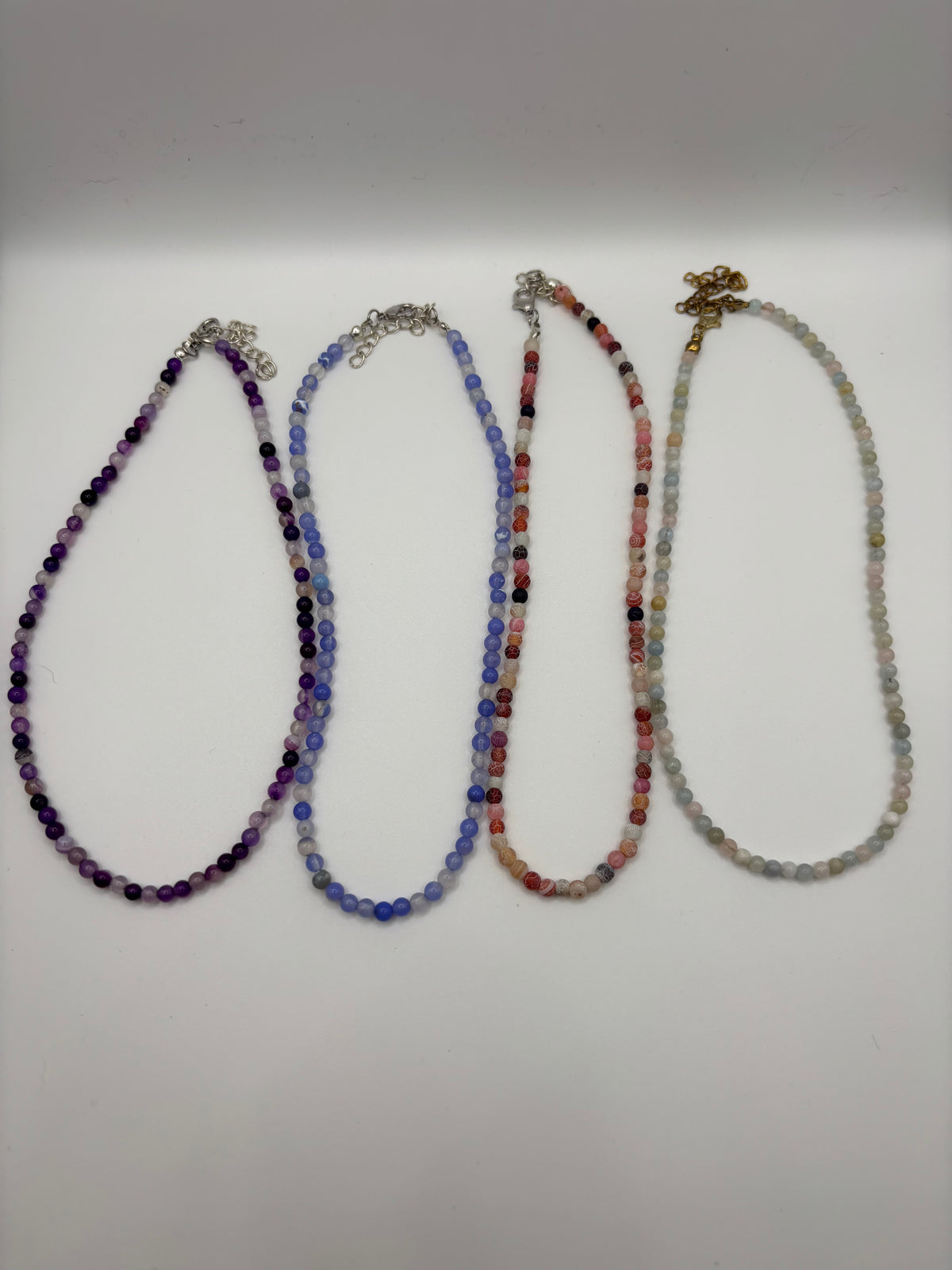 Small Stone Beaded Chokers