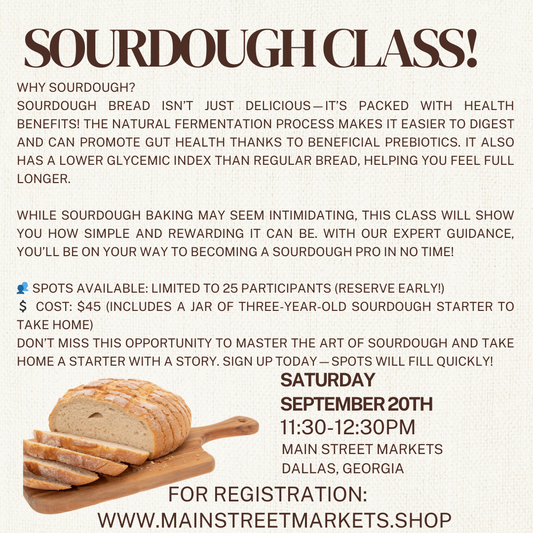 9/20/25 Sourdough 101 - Dallas Ga