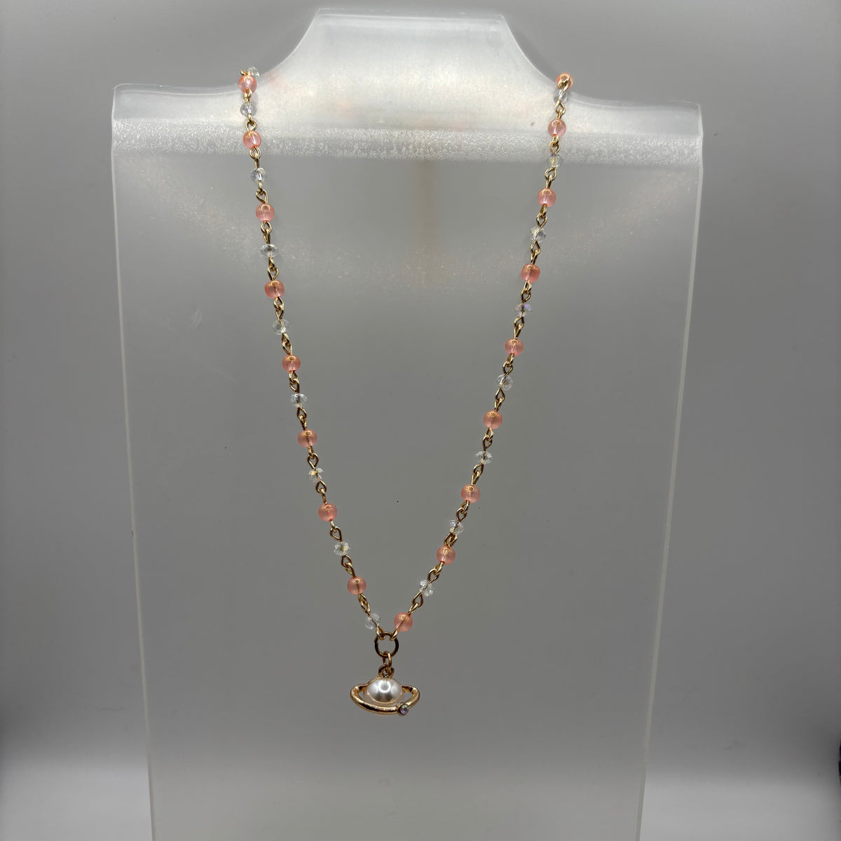 Space Charm Beaded Necklaces
