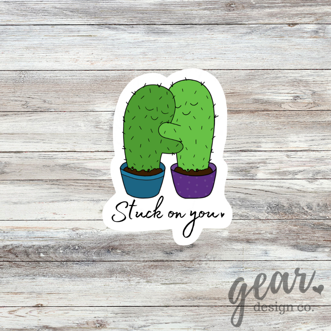 Stuck on You Sticker