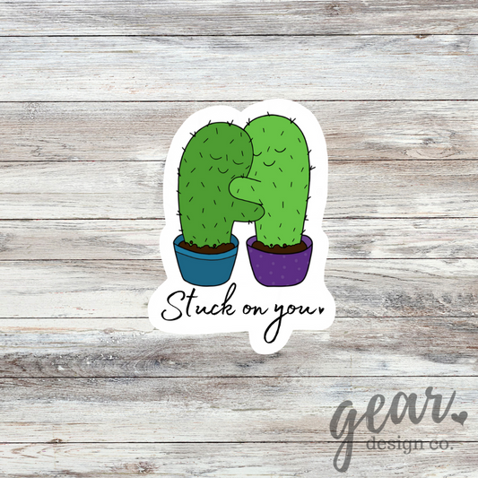 Stuck on You Sticker