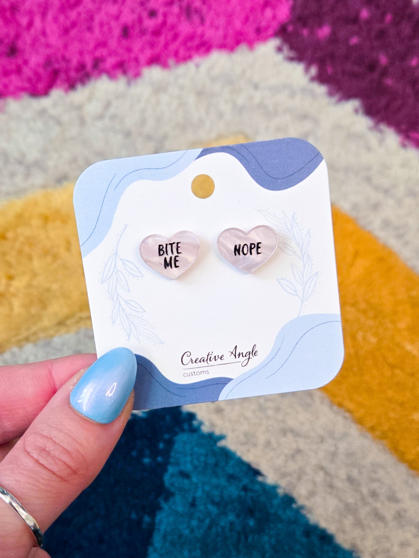 Sweet & Sour Heart Earrings