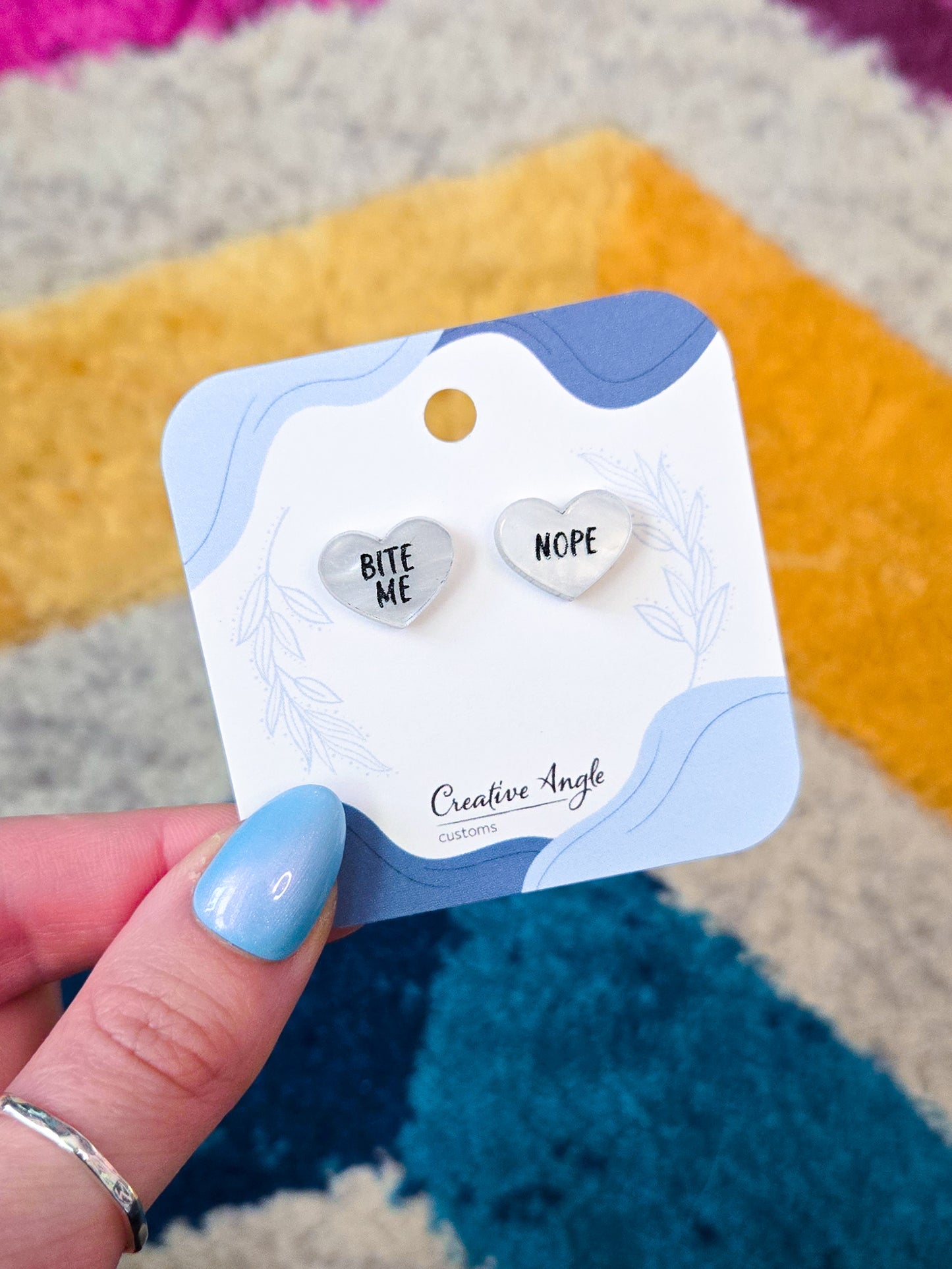 Sweet & Sour Heart Earrings