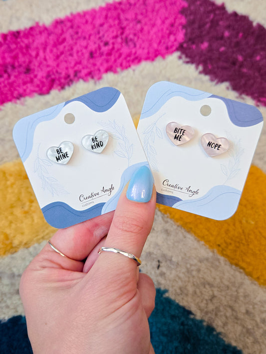 Sweet & Sour Heart Earrings