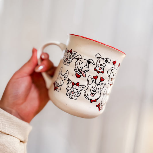 Valentines Puppies Mug