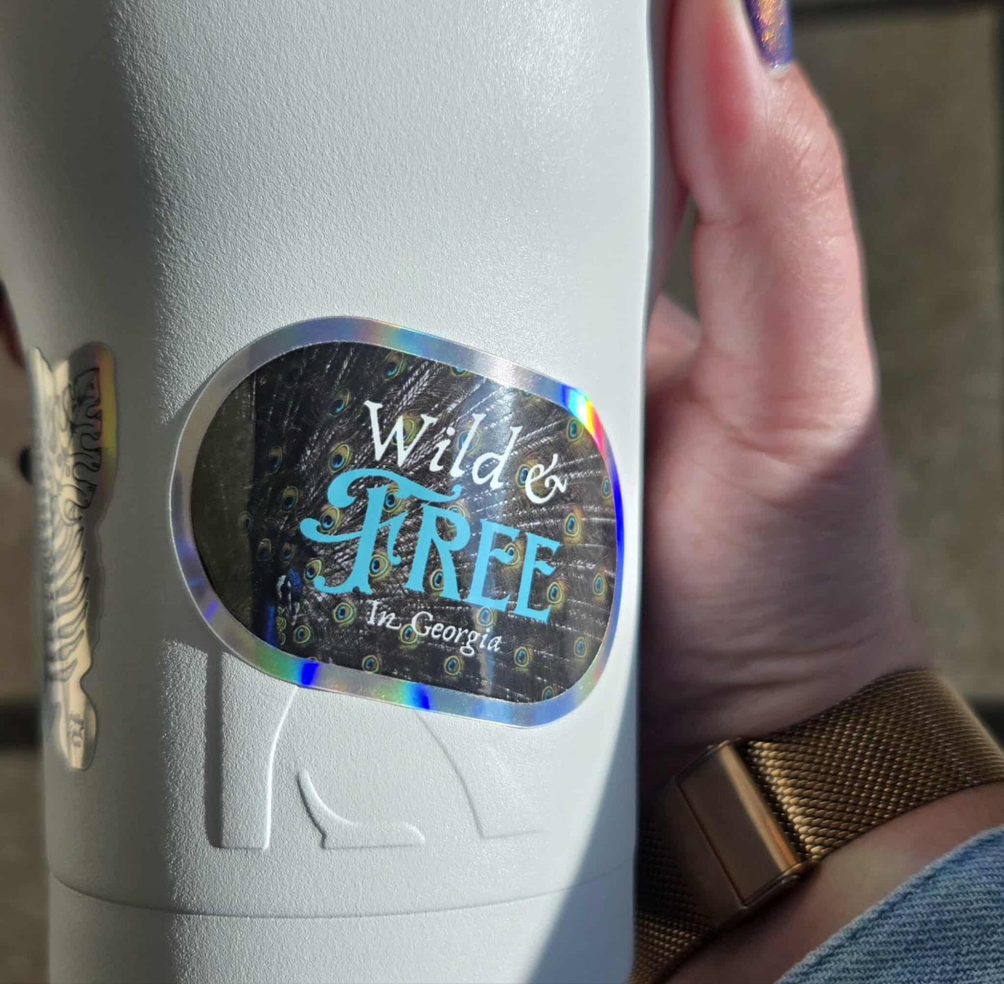 Wild & Free Sticker