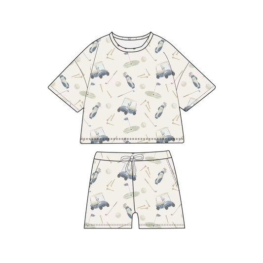 Golf Bamboo Tee & Short Set