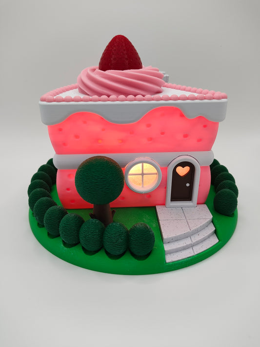 Cake Slice Fairy House