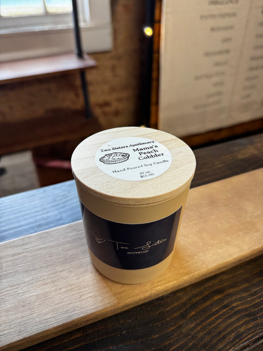 Mama's Peach Cobbler Soy Candle