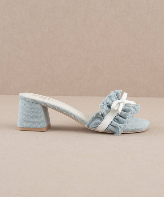 Denim Heel