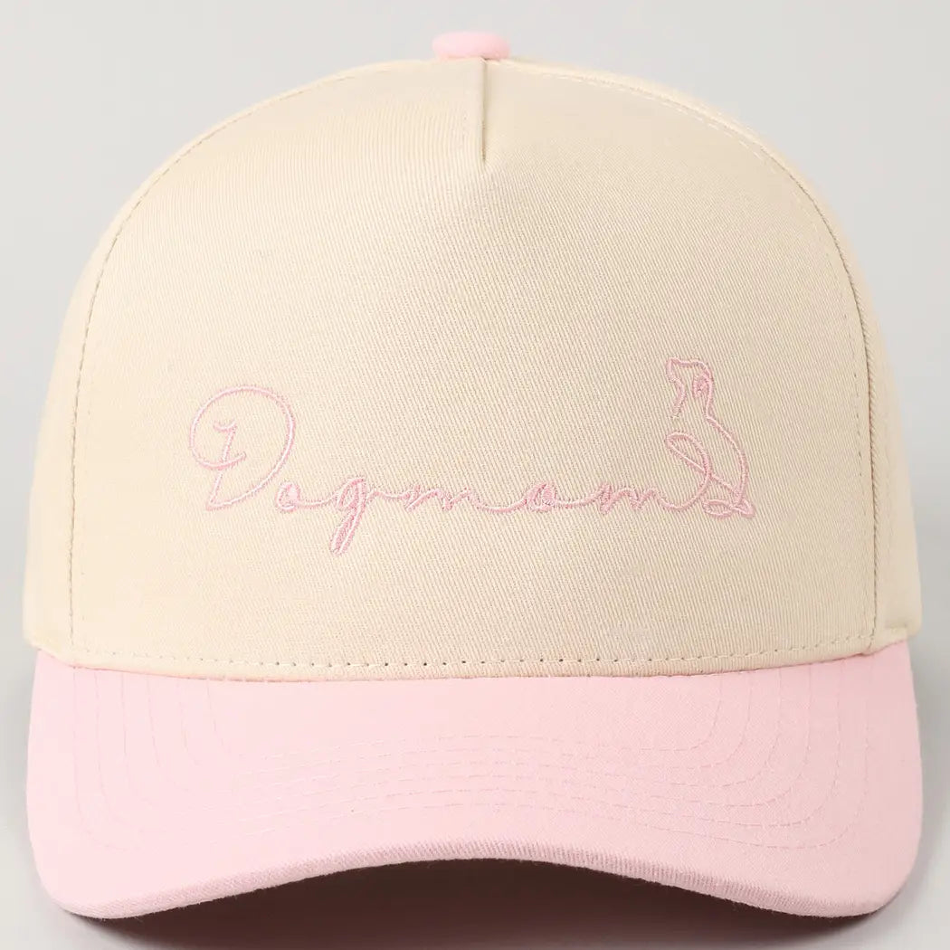 Dog Mom with Dog Symbol Two-Tone Trucker Hat