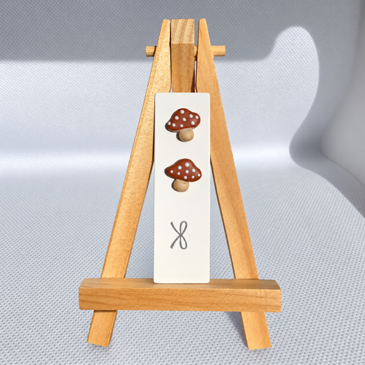 Mini Mushroom Post Earrings