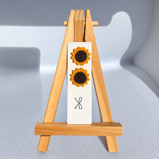 Mini Sunflower Post Earrings