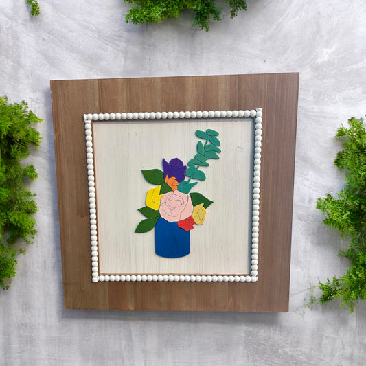 Flowers in Vase Sign