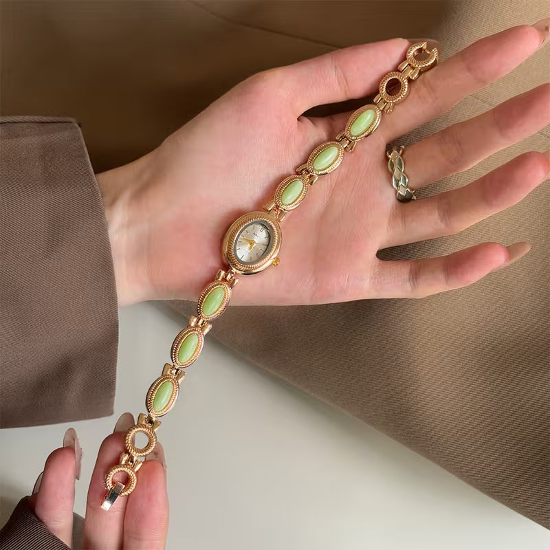Gold Quartz Watch