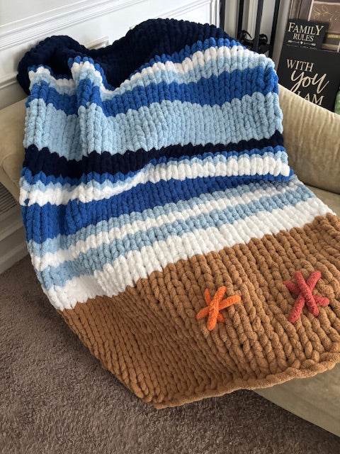 Beach Chunky Blanket