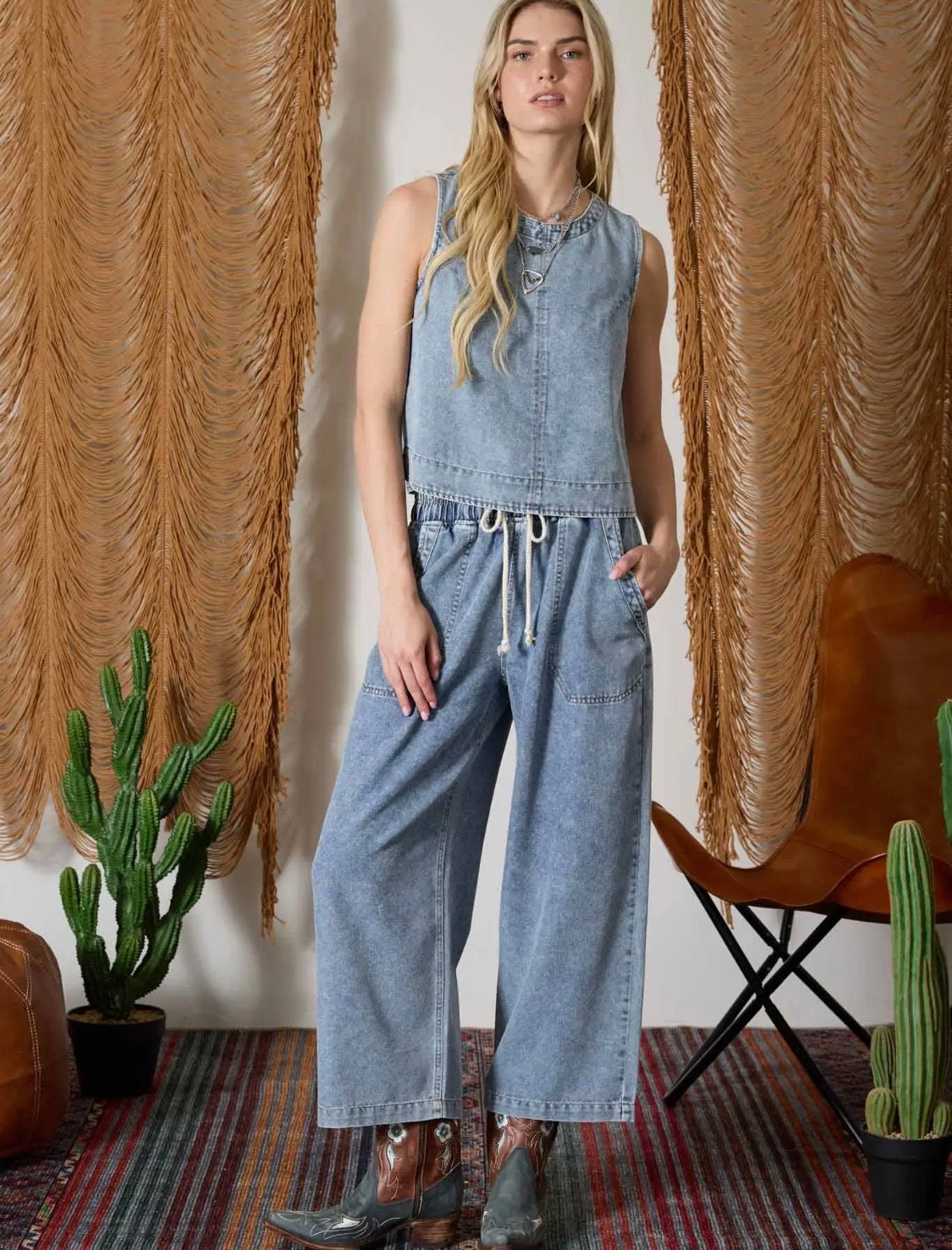 Easy Days Denim Top