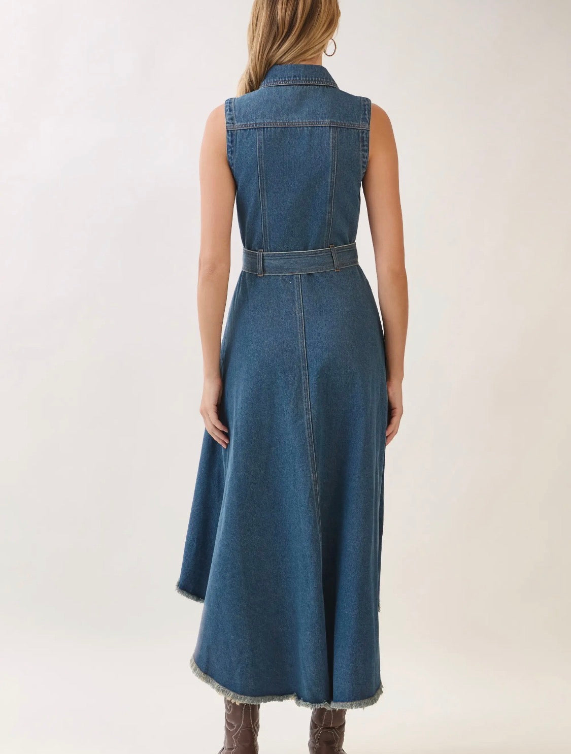 Sweet Caroline Denim Dress