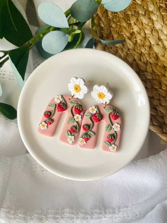 Strawberry Flower Arches