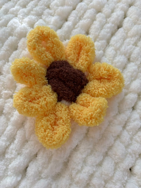 Sunflower Chunky Blanket