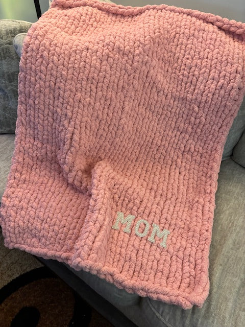 Mom Chunky Blanket