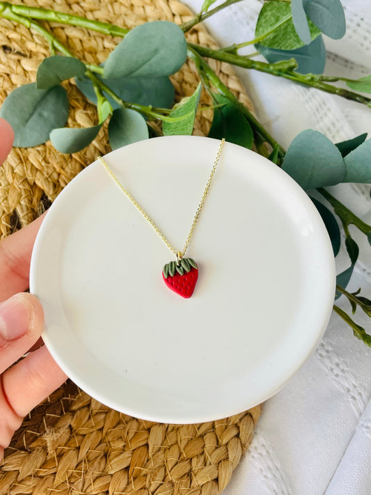 Strawberry Necklace