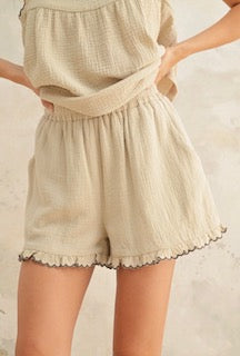Scallop Shorts
