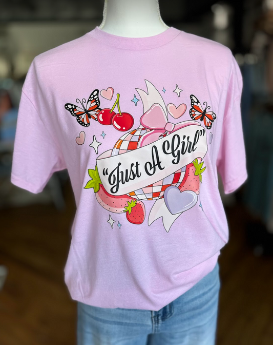 Just A Girl T-Shirt