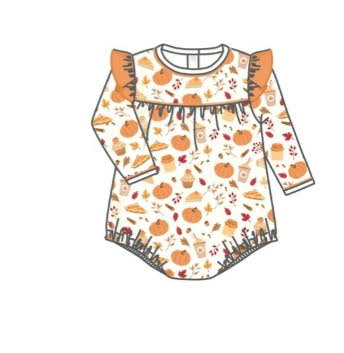 Pumpkin Spice Romper