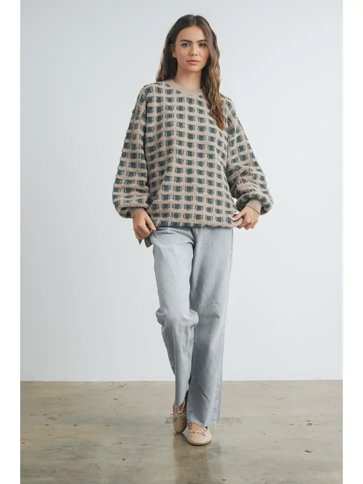 Checkered Sweater