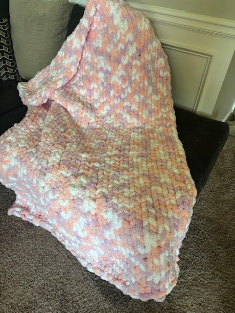 Marshmallows Chunky Blanket