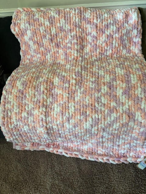 Marshmallows Chunky Blanket