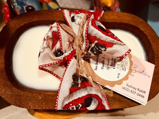 Vanilla Eggnog Dough Bowl Candle