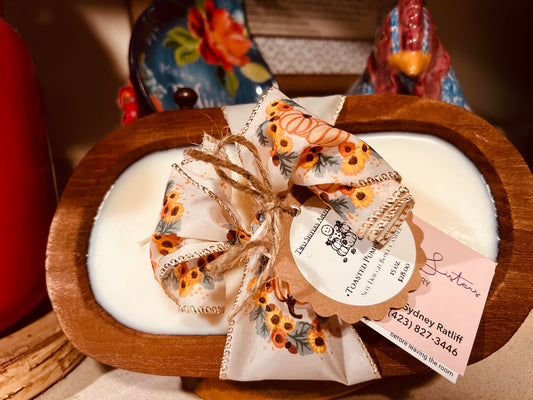 Toasted Pumpkin Spice Dough Bowl Candle