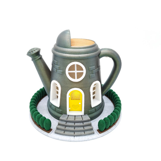 Watering Can Fairy House