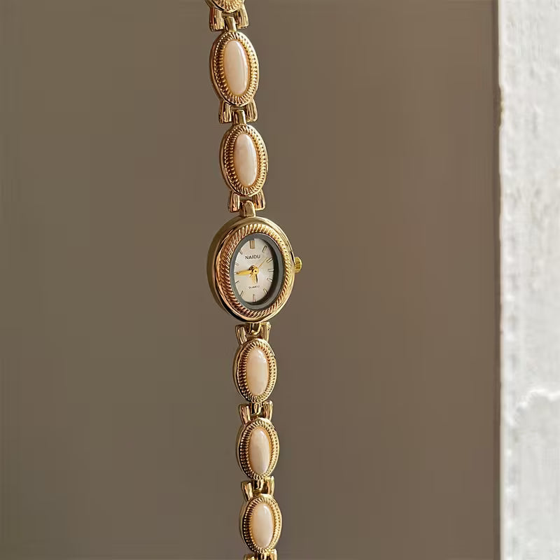 Gold Quartz Watch
